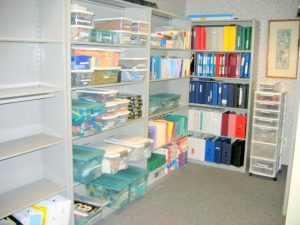 workplace organizing office hospital storage after