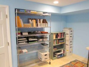 home office storage after